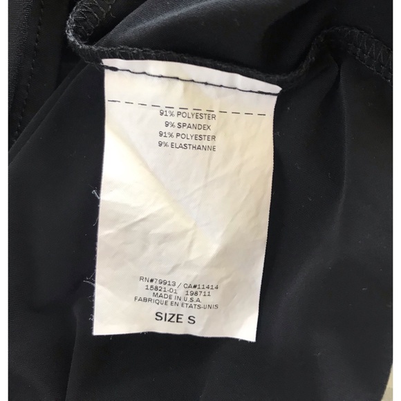 A Pea in the Pod Black Faux Wrap Dress - Picture 6 of 6